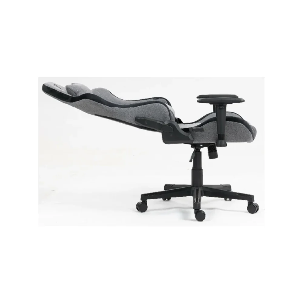 Silla Gamer Versus V10 – Negra/Gris (Tela) | Ergonómica | Reclinable - Image 3
