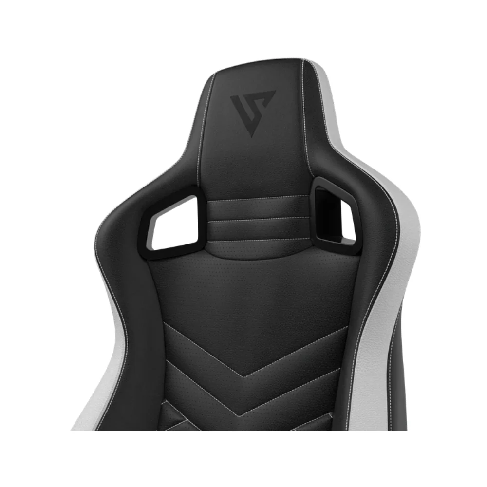 Silla Gamer Versus V30 – Negra/Gris | Ergonómica | Reclinable - Image 3